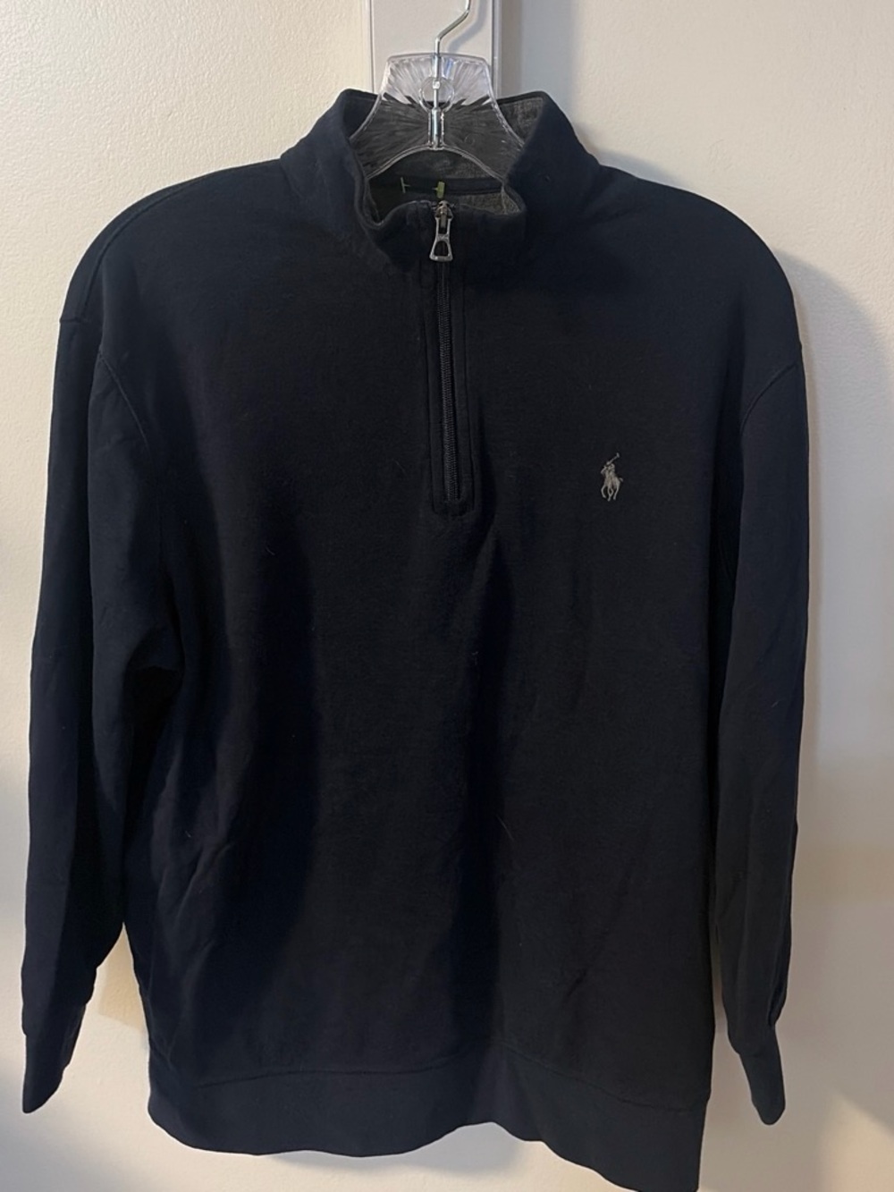 Polo by Ralph Lauren Men’s Navy Half-Zip Sweater